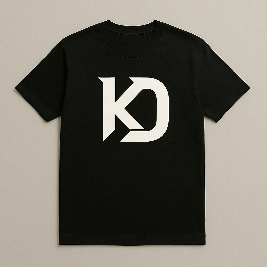 BLACK KD T SHIRT