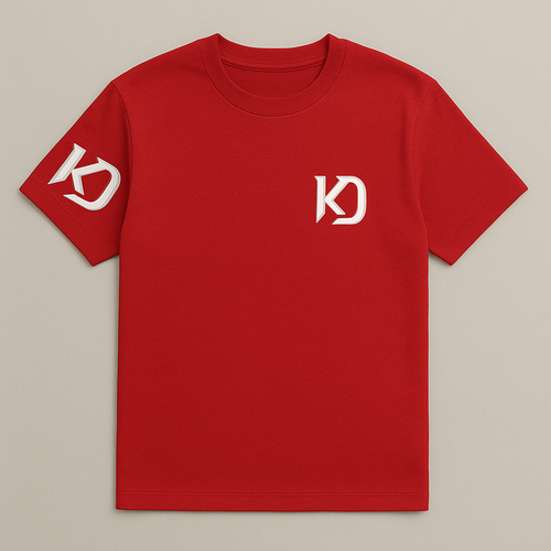 RED KD T SHIRT